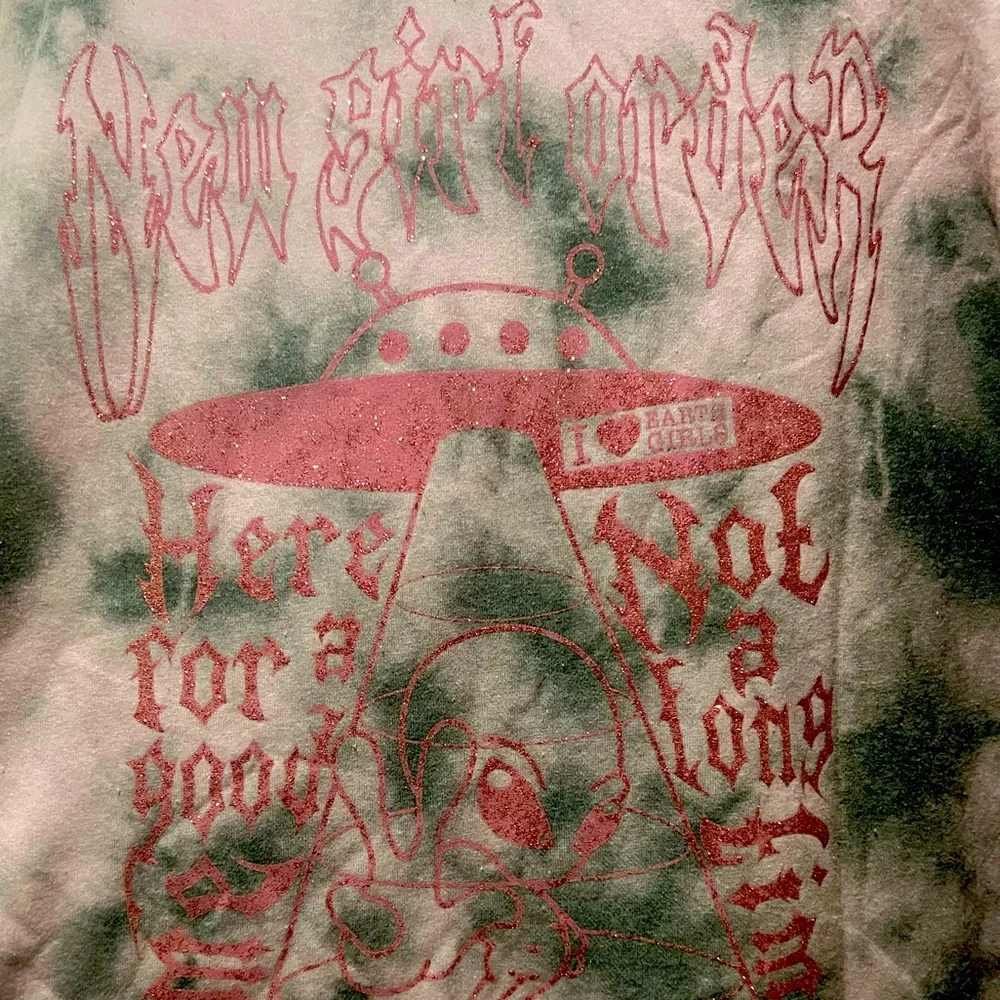 UFO Multi Tie-Dye Hoodie👽 - Picture 3 of 7